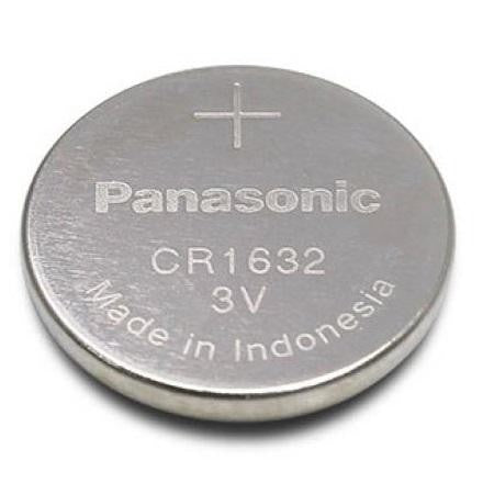 Panasonic CR1632 (1pc) 3v Lithium Button Cell Battery in Blister Pack Panasonic CR1632 Batteries