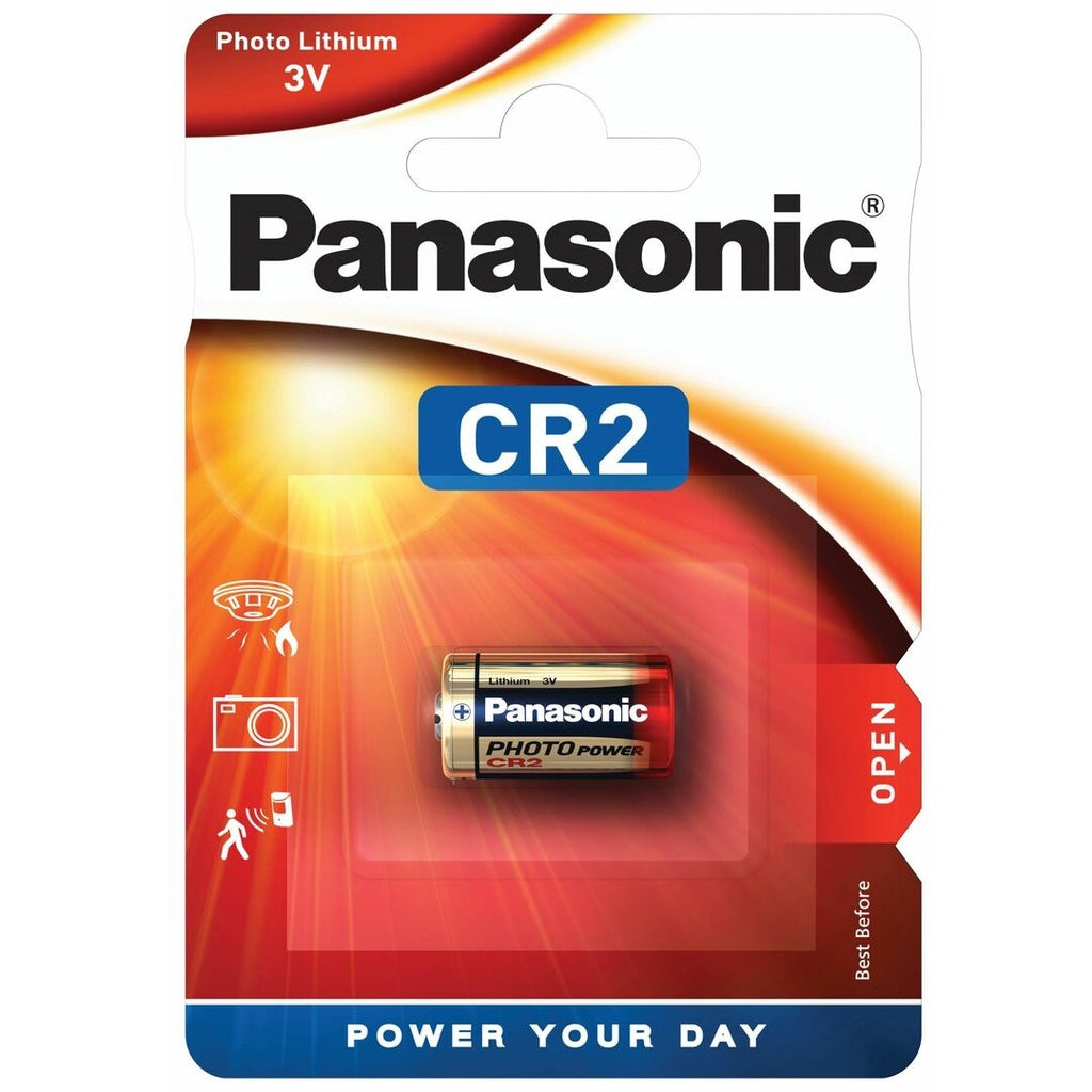 Panasonic CR2 (Gold) 3V Lithium Battery CR-2 CR 2 Photo Lithium Power 3 volts Batteries CR15H270