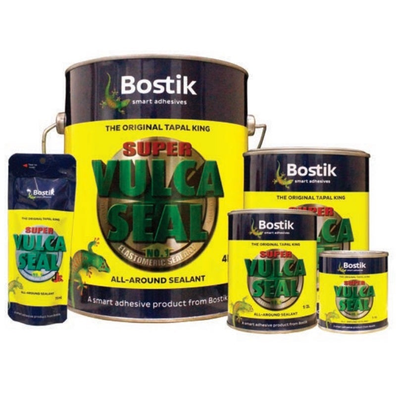 Super Vulcaseal 75mL Jr Elastomeric Sealant Bostik Waterproof Sealant Roof Glue Vulca Seal