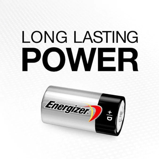 Energizer Max size D Batteries (2 pcs) LR20 Energizer D Alkaline Battery Original Energizer