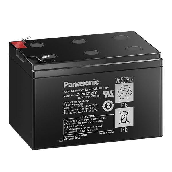 Panasonic Battery 12V 12Ah 20hr 12 Volts 12 Ampere LC-VA1212NA Battery