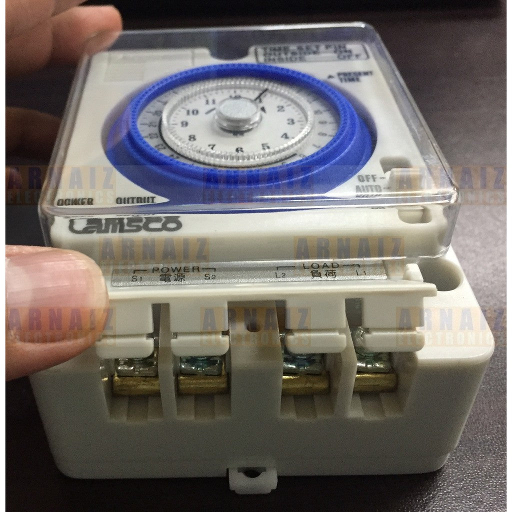 Camsco TB-35N Non Power Failure 24 Hours Timer Time Switch 15A