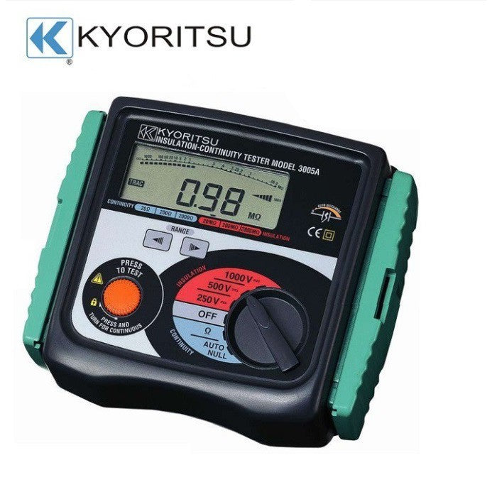 Kyoritsu 3005A Digital Insulation Continuity Tester Megger Test Insulation Testers
