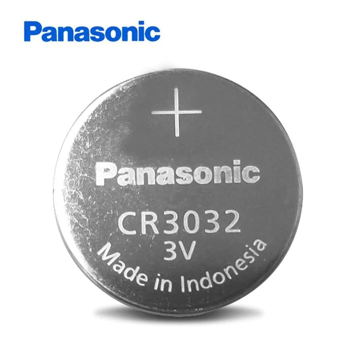 Panasonic CR3032 (1 pc) 3032 Lithium Coin Cell Button Battery 3V 3 volts