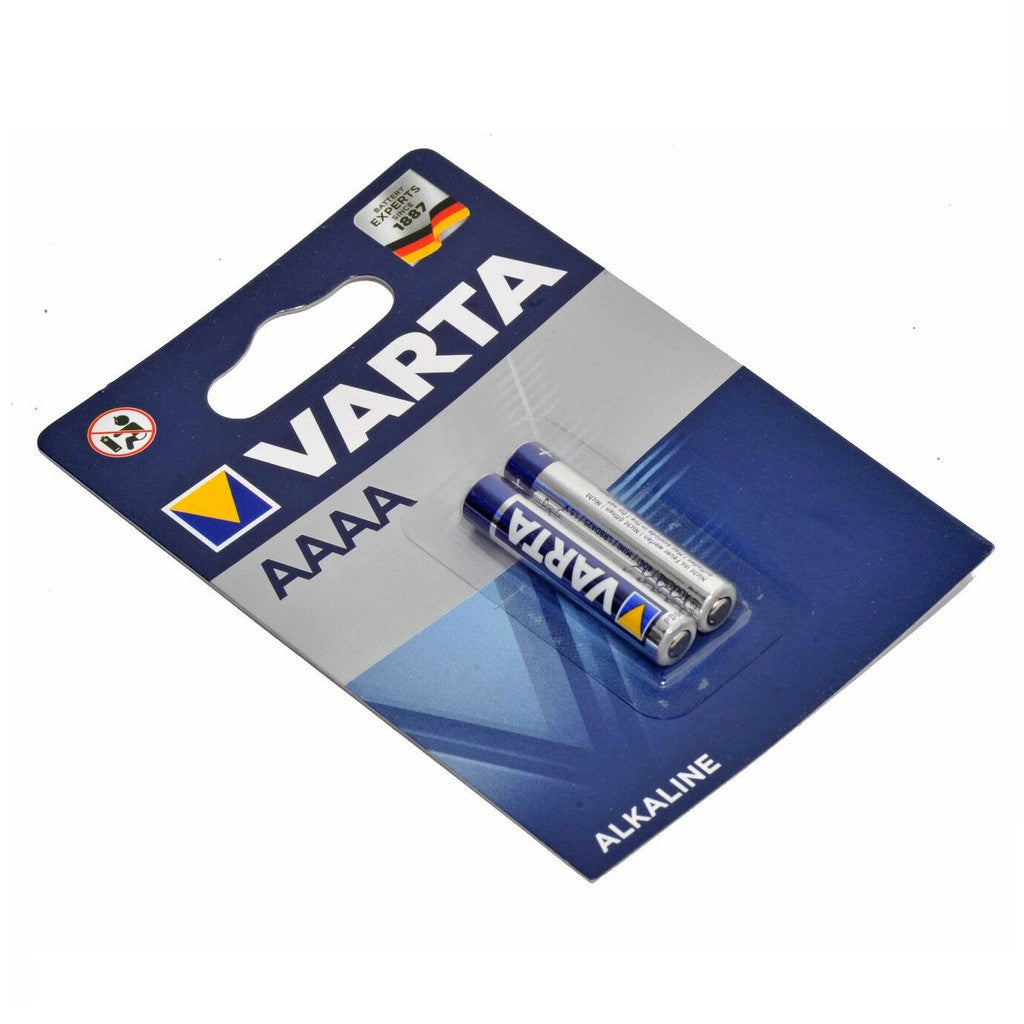 Varta AAAA 1.5v (2pcs) Alkaline Battery in Blister Pack LR8 LR8D425 R8D425 LR61 E96 MX2500 4061