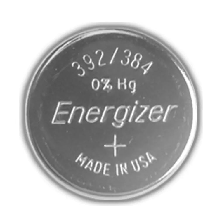 Energizer 392 384 (1pc) 1.55v Silver Oxide Button Cell Battery Mercury Free 392/384 SR736W SR36SW