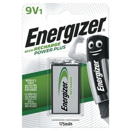 Energizer Rechargeable Battery 9V Recharge
