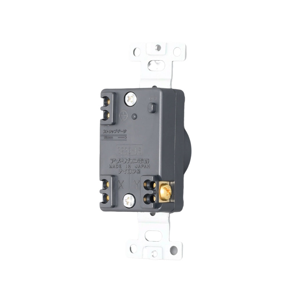 American Denki 3220-L6 Locking Outlet 20A 250V NEMA L6-20 2 Pole 3 Wire Receptacle