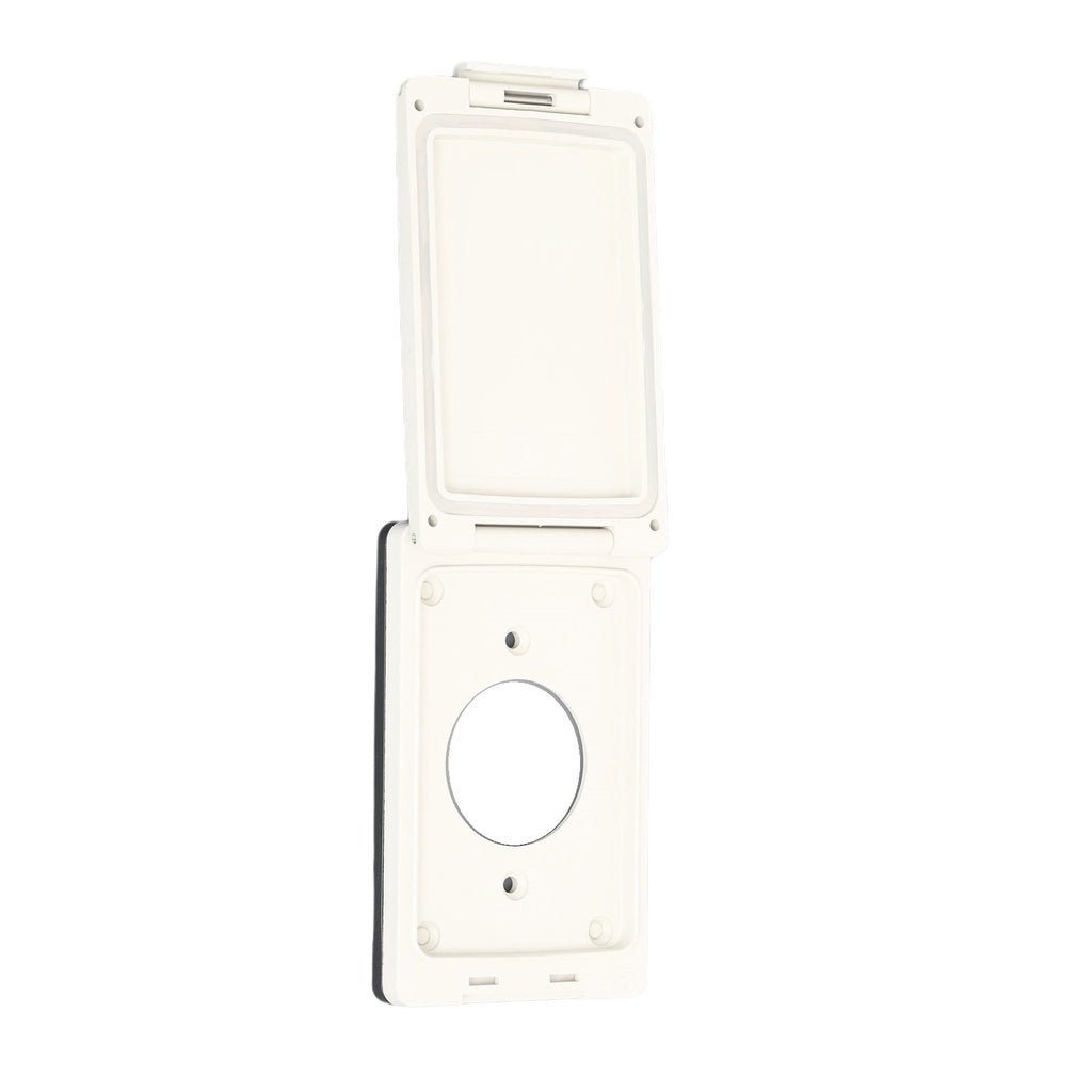 American Denki SLP4000 Sealock Plate Dust Jet Proof Lift Cover Plate White for 20A 30A Receptacle
