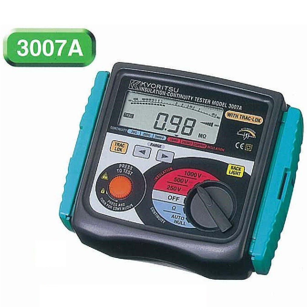 Kyoritsu 3007A Digital Insulation Continuity Tester Megger Test Insulation Testers
