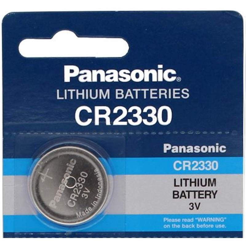 Panasonic CR2330 (1 pc) 2330 Lithium Coin Cell Button Battery 3V 3 volts