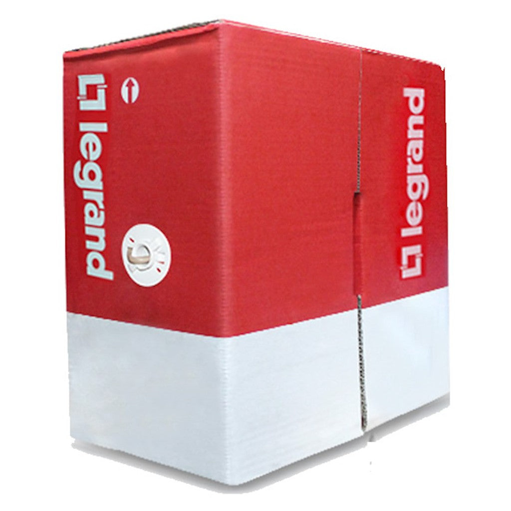 Legrand Cat 6 Cable UTP Unshielded AWG24 Gray Data LAN Cable Cat6 305 meters 1000 feet 305m