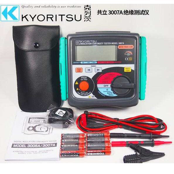Kyoritsu 3007A Digital Insulation Continuity Tester Megger Test Insulation Testers