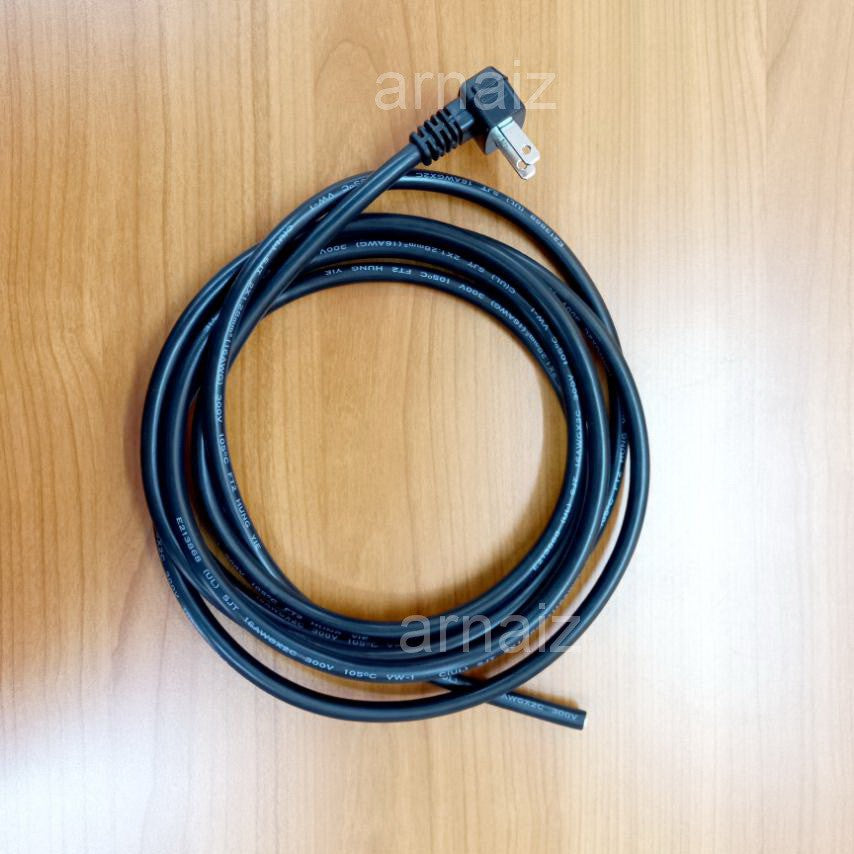 Cobra Cord, Royal Cord 16/2, 3 Meters, with Molded Angled Plug