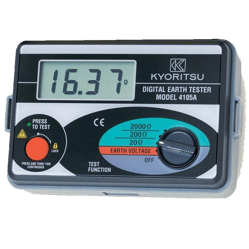 Kyoritsu 4105A-H Earth Testers HARD CASE Earth Tester