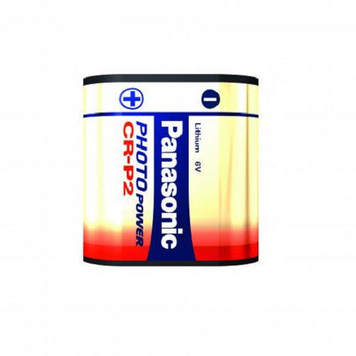 Panasonic CRP2 (Gold) 6V Lithium Battery CR-P2 Photo Lithium Power 6 volts CR P2 Batteries