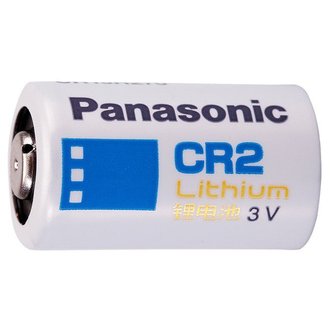 Panasonic CR2 (White) 3V Lithium Battery CR-2 Cylindrical Photo Lithium Power 3 volts CR15H270