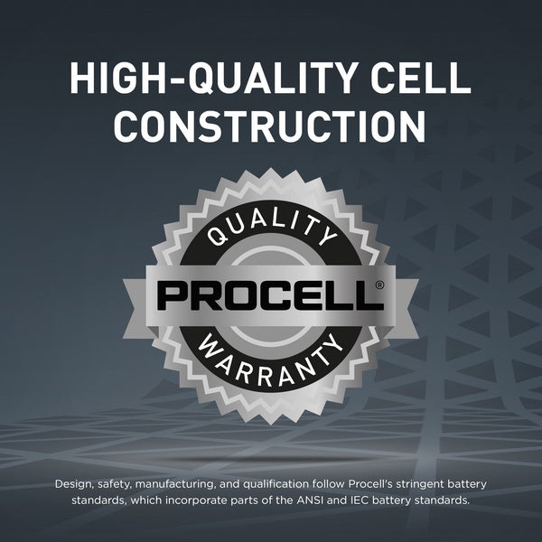 Procell Size D (10pcs) Intense Power Alkaline Battery Industrial Battery MX1300 10 pieces per box