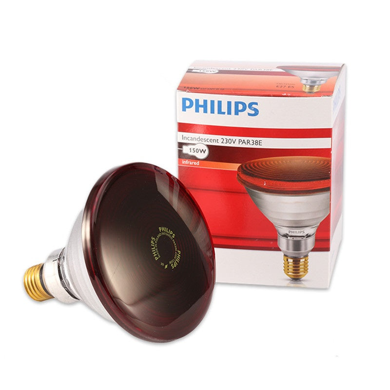 Philips Infrared Physiotherapy Bulb Heat Therapy Lamp IR RED E27 PAR38 150W R95 100W Beurer IL11
