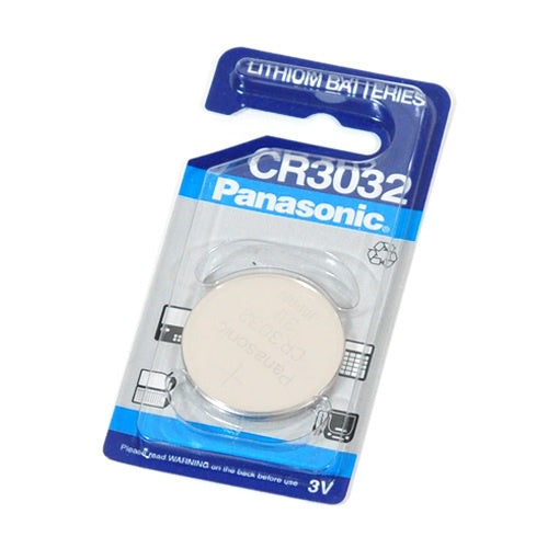 Panasonic CR3032 (1 pc) 3032 Lithium Coin Cell Button Battery 3V 3 volts