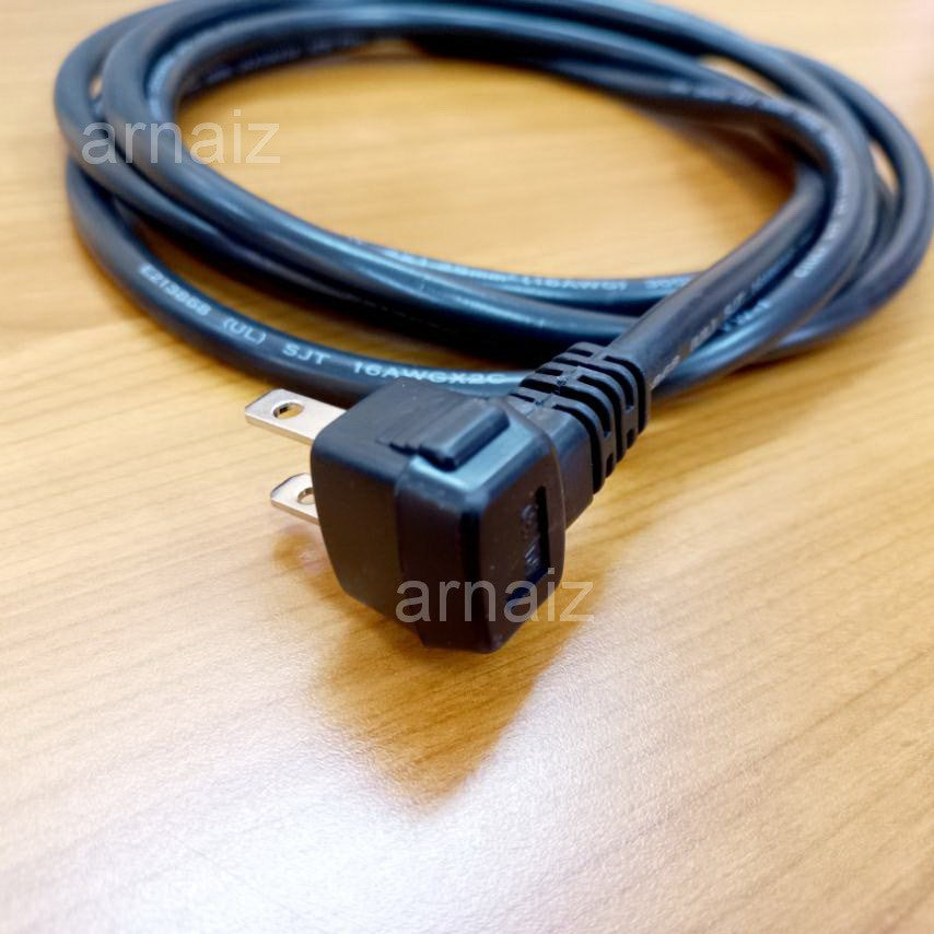 Cobra Cord, Royal Cord 16/2, 3 Meters, with Molded Angled Plug