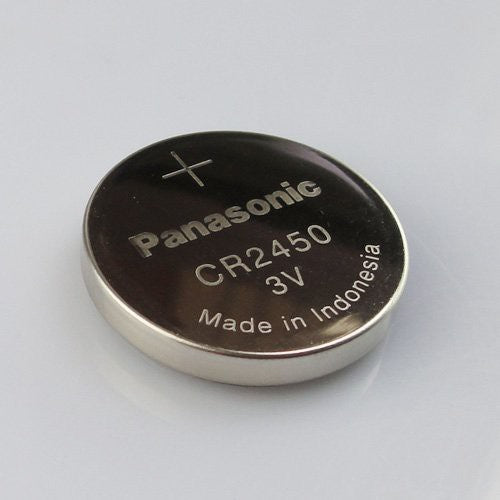 Panasonic CR2450 Battery (1pc) 3V CR 2450 CR-2450 Coin Button Cell Batteries 3 Volts Lithium Battery