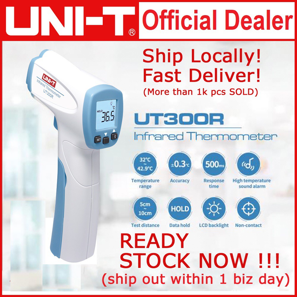 NEW UNI-T Original FAST Digital Non-Contact Infrared Thermometer Thermal Scanner