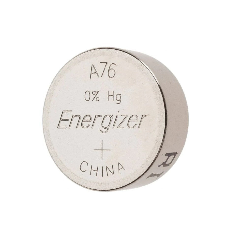Energizer LR44 A76 Battery (4 pcs) AG13 G13A Button Cell LR-44 A-76 Energizer 76A Alkaline Batteries