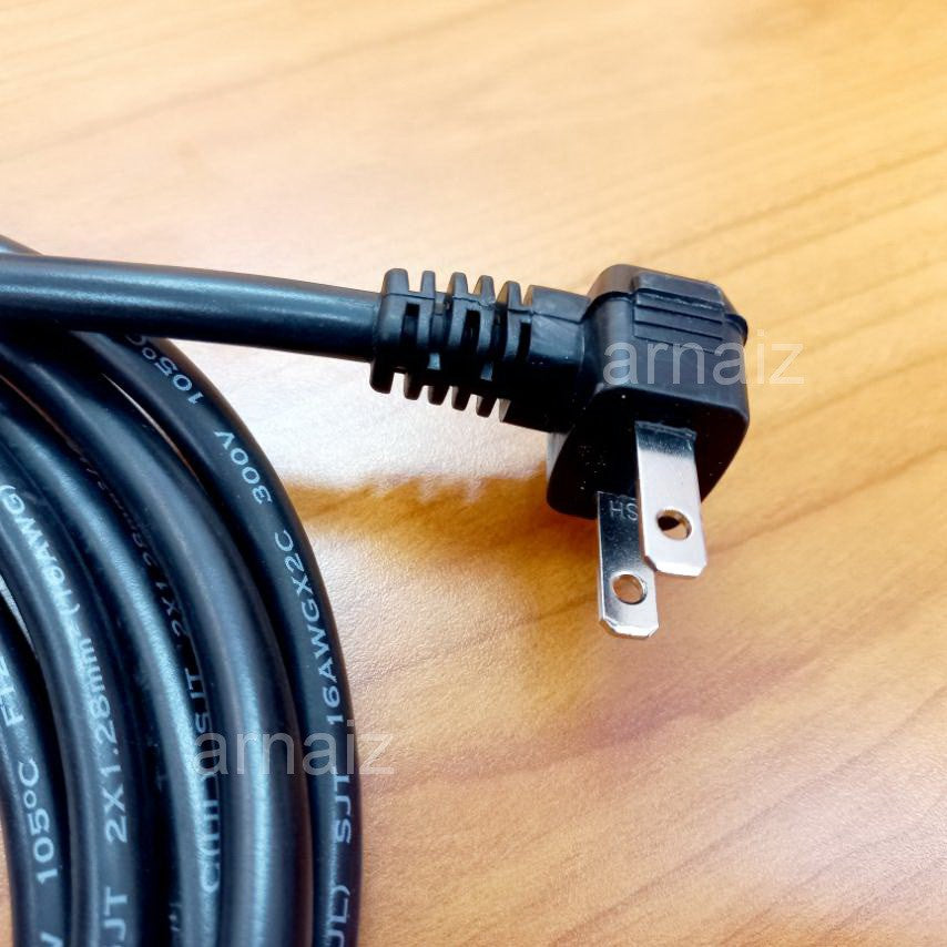 Cobra Cord, Royal Cord 16/2, 3 Meters, with Molded Angled Plug