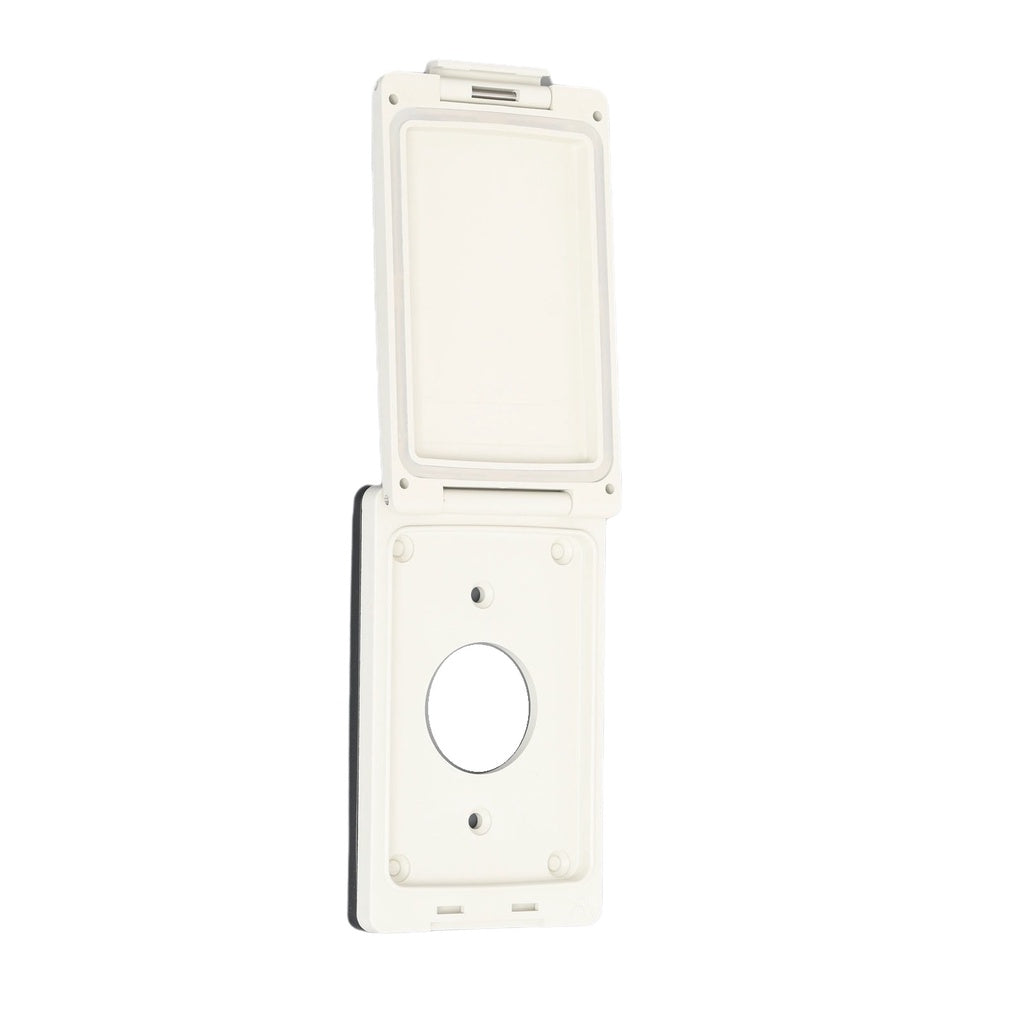 American Denki SLP3000 Sealock Plate Dust Jet Proof Lift Cover Plate White for 15A 20A Receptacle