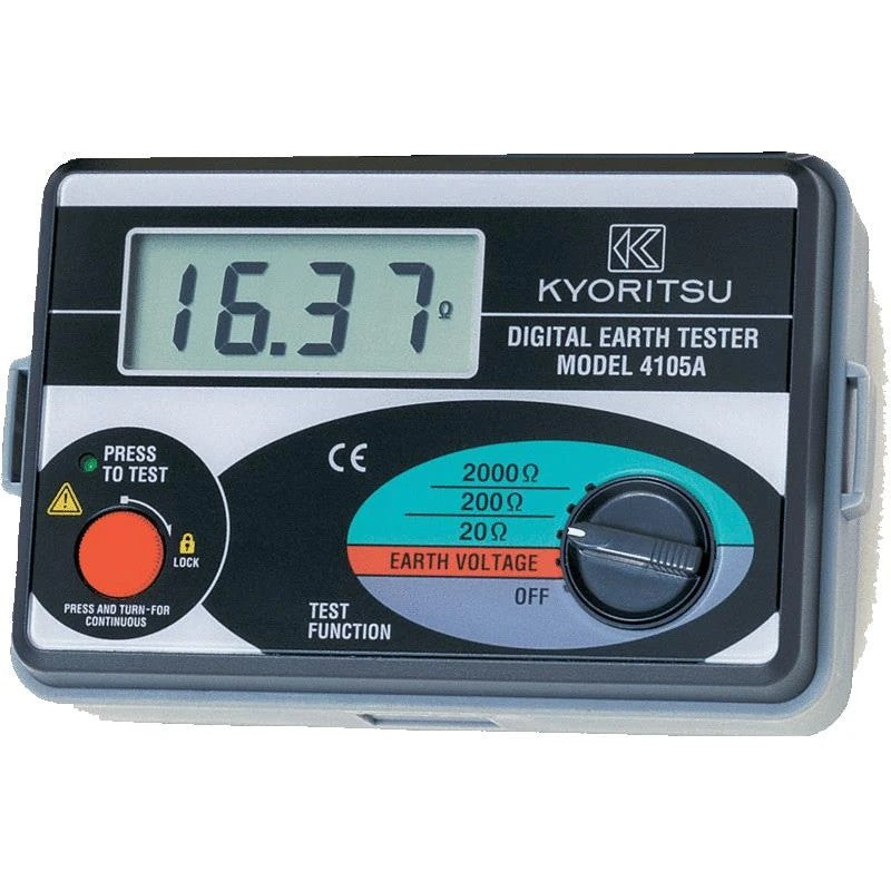 Kyoritsu 4105A Earth Tester Digital Earth Resistance Testers Ground Resistance Tester