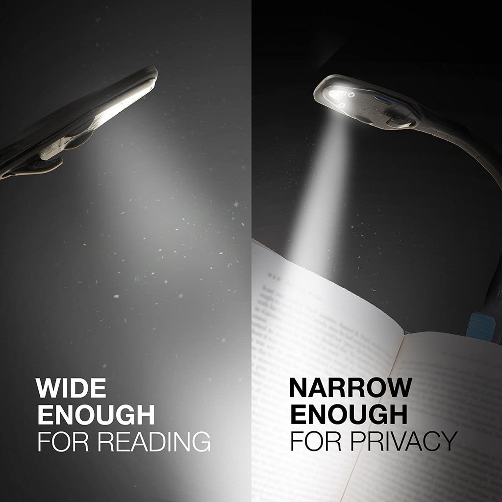 Energizer LED Clip on Book Light for Reading in Bed Light for Books Kindles Booklite Booklight Lamp