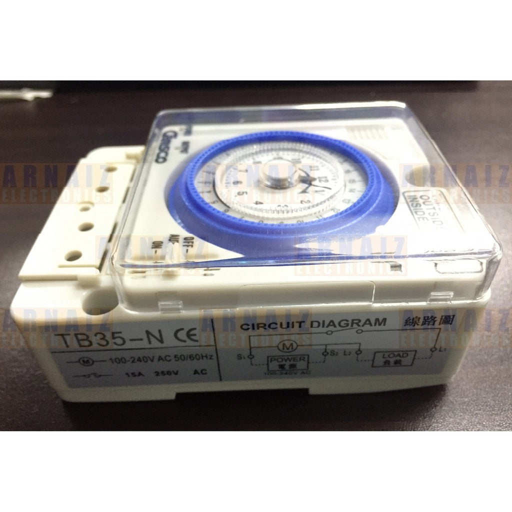 Camsco TB-35N Non Power Failure 24 Hours Timer Time Switch 15A