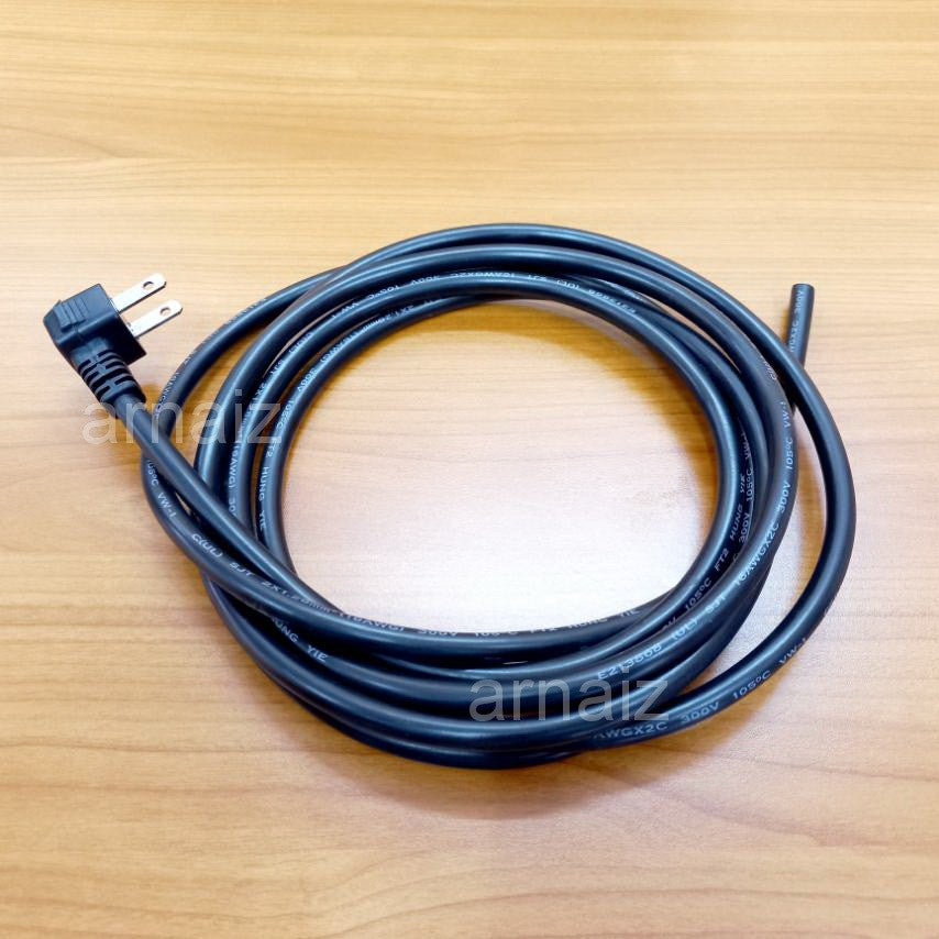 Cobra Cord, Royal Cord 16/2, 3 Meters, with Molded Angled Plug