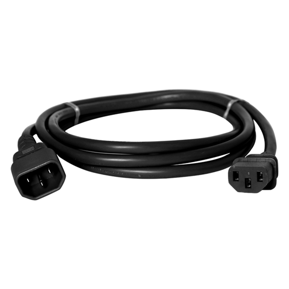 Power Cord C13 Female to C14 Male 1.5 Meters 13A 250V 16/3 SJT Wire 1.5M Socket Plug Extension Cable