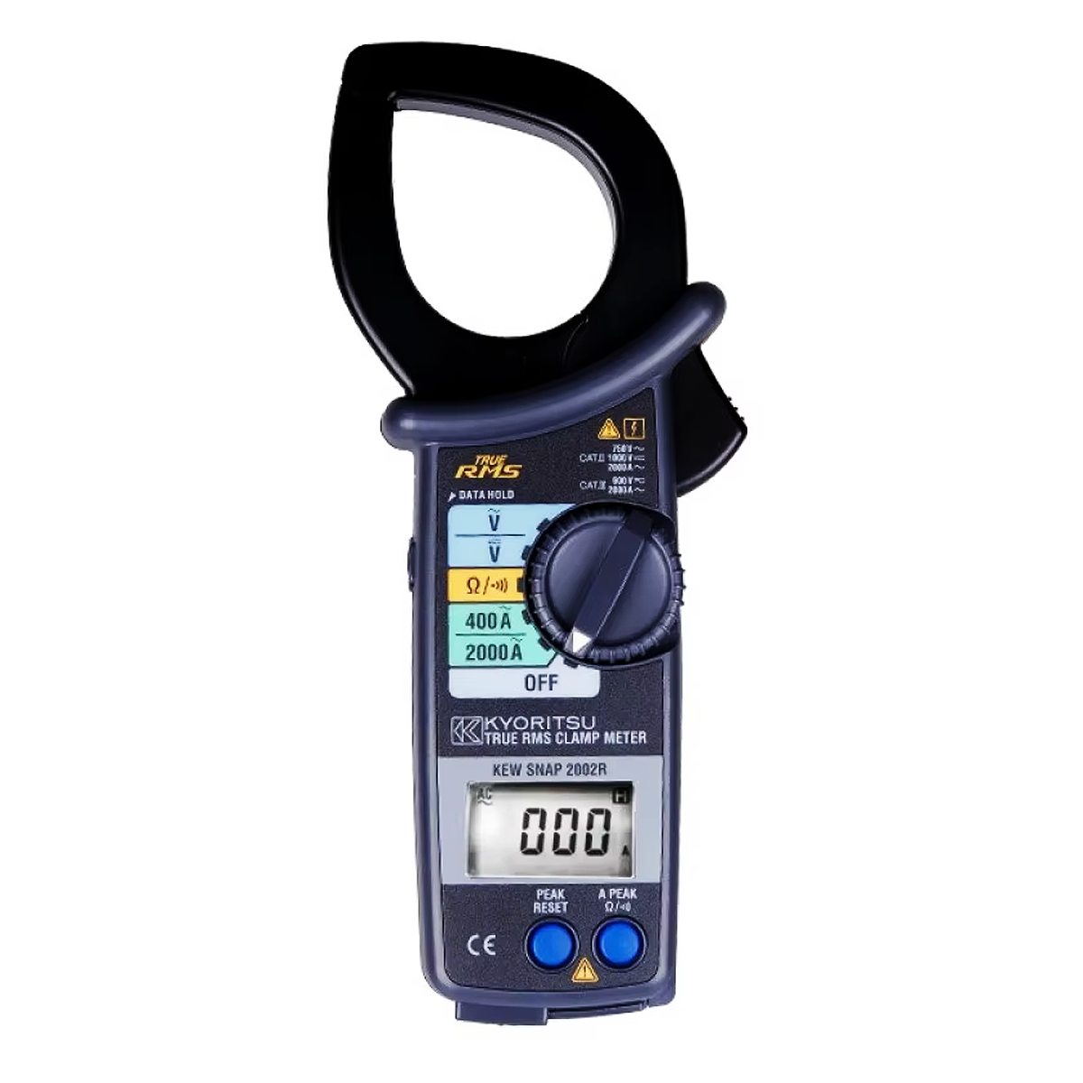 Kyoritsu 2002R AC Digital Clamp Meter Tester 2000A True RMS