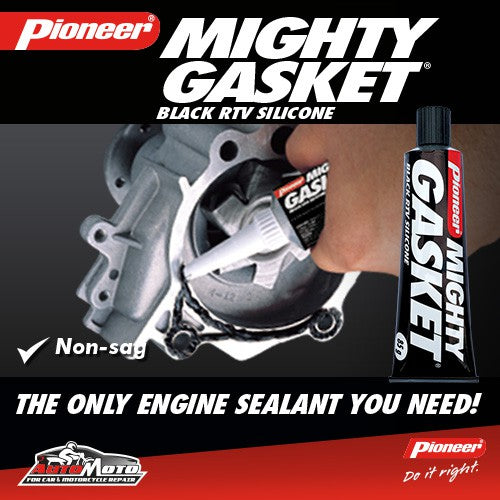 Pioneer Mighty Gasket Engine Sealant Black 85g x 20