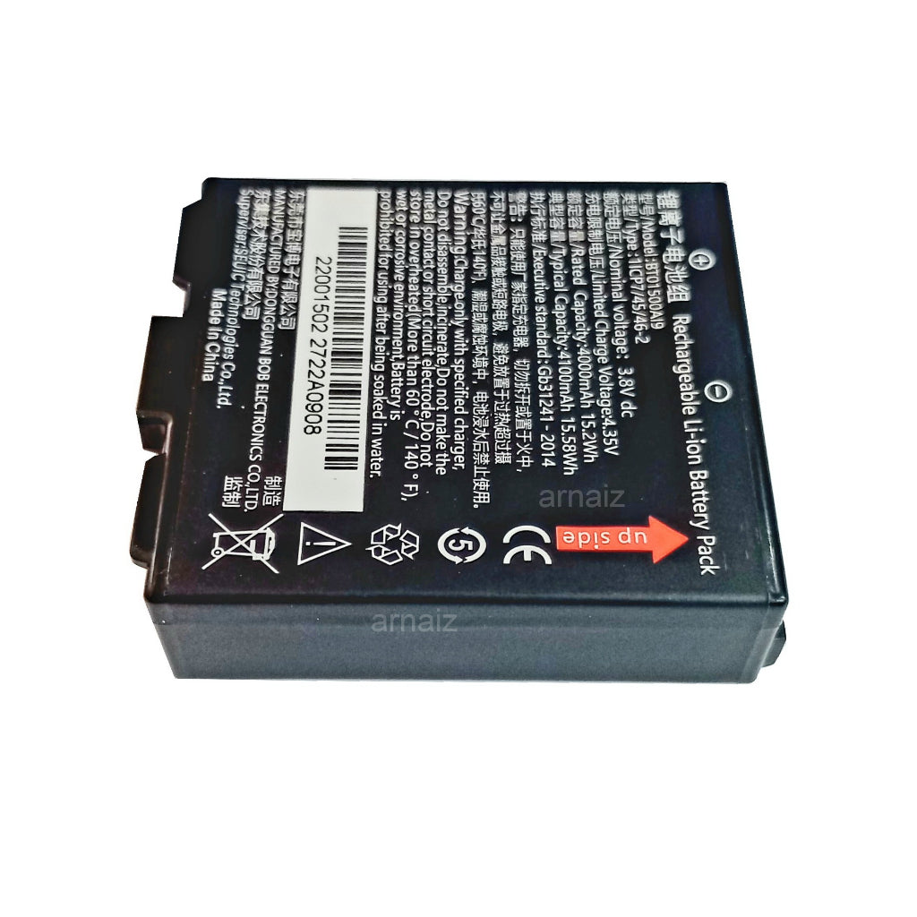 BT01500A19 Battery For OEM Seuic AutoID 9 4000mAh Barcode Scanner Reader Data Collector PDA Battery