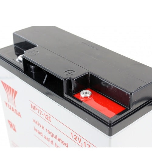 Yuasa 12V 17Ah SLA Rechargeable Battery NP17-12I Valve Regulated Sealed Lead-Acid Battery VRLA