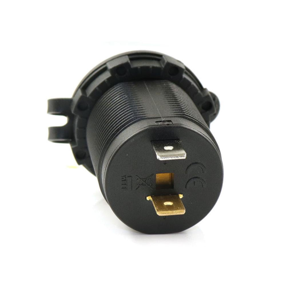 Cigarette Lighter Socket Power Plug Outlet with Wire 12V 24V Car Motorcycle Boat Waterproof Female