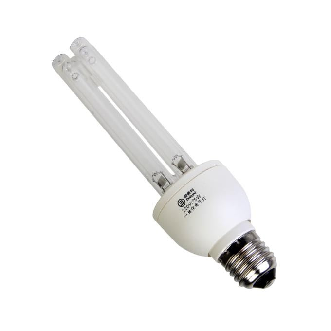 CFL UVC 25W E27 220VAC Germicidal Lamp Compact Sterilizer Bulb UV Sterilization lamp E27 screw base