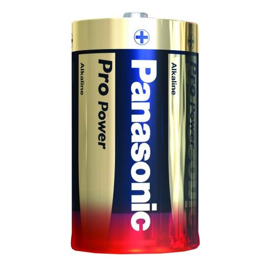 Panasonic Size D Pro Power Batteries (2 pcs) LR20 Panasonic D Alkaline Battery Original Panasonic