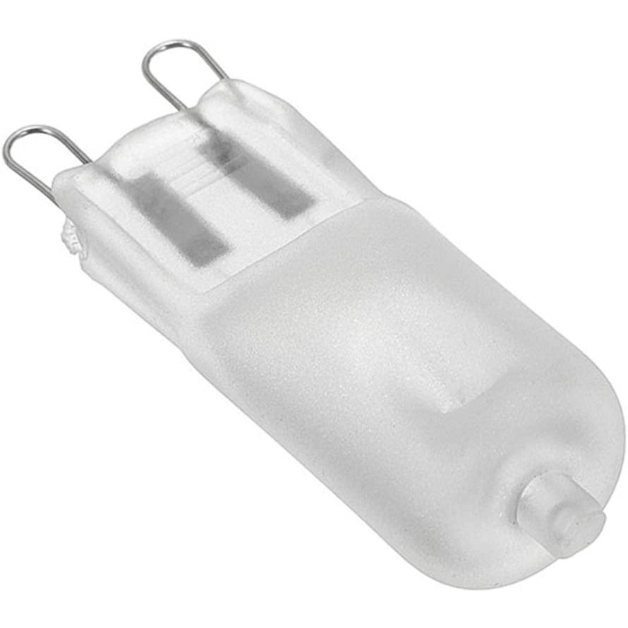 G9 40W 220V 230V Halogen Peanut Bulb Frosted Housing Light Bulb JCD Loop Pin Dimmable Energy Saving