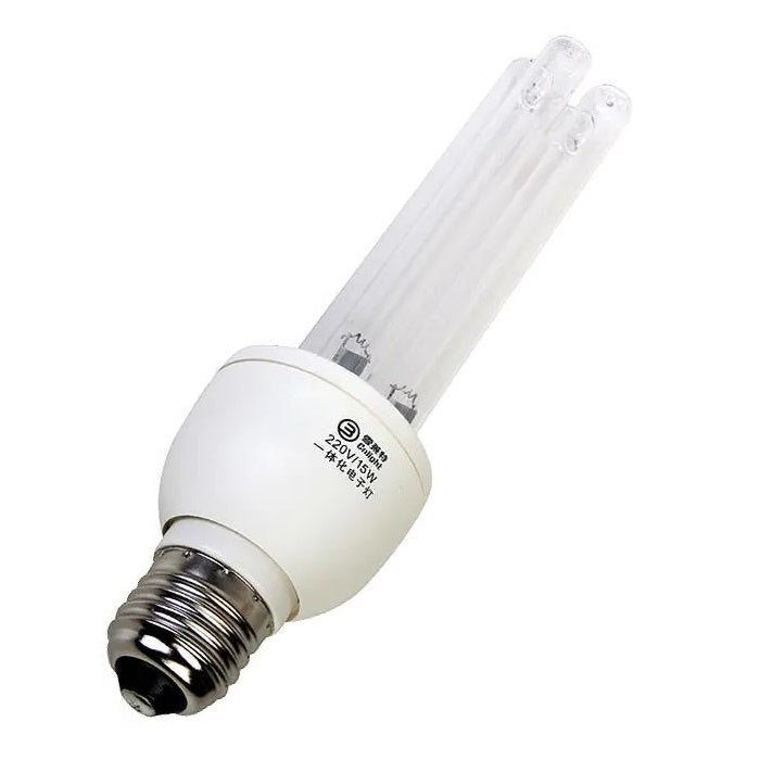 CFL UVC 15W 220V E27 Base UV Germicidal Lamp Kill Harmful Micro-Organisms Sanitation UV Lamp 15watts