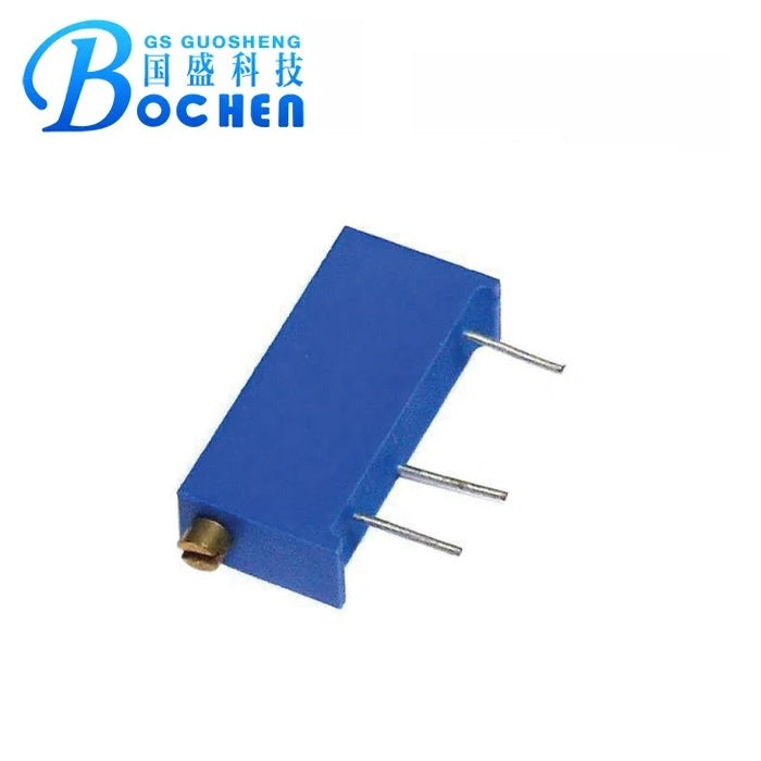 Bochen Trimpot 3006P 1K 1kΩ Through Hole Trimmer Potentiometer 0.75W Side Adjust Bochen 3006 1 KOhm