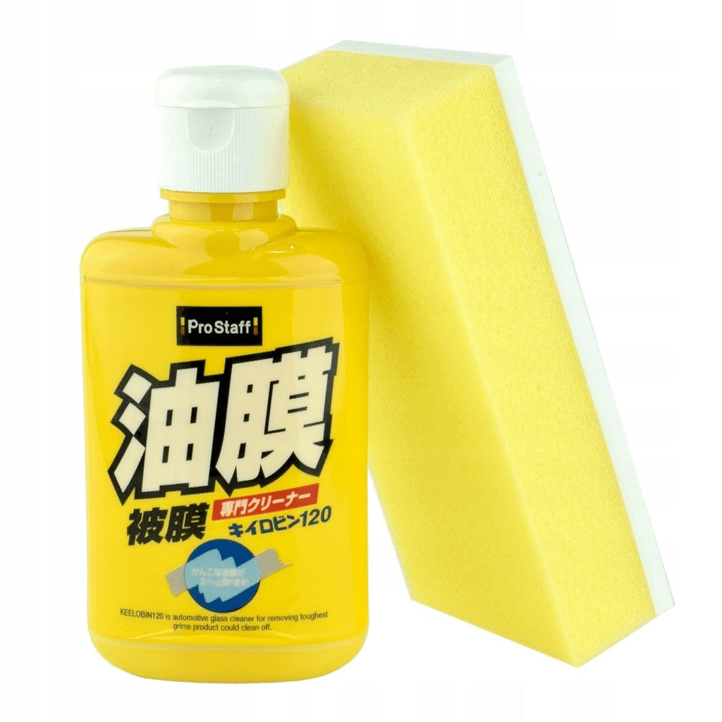 Prostaff Windshield Cleaner Yellow Bottle Abrasive 100g Automotive Glass Cleaner Water Spot Remover