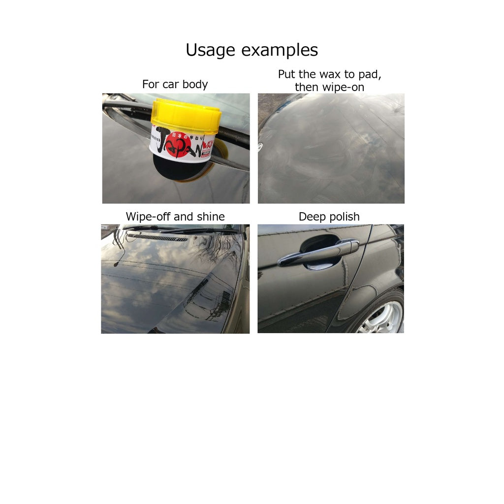 Rinrei Japan Wax 230g Strongly Repels Rain Waterproof Effect With Double and Carnauba Wax Gloss Up