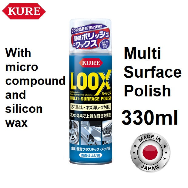 Loox Multi Surface Polish 330ml Micro Compound Silicon Wax Dirt Remover Scratch Remover Deep Polish