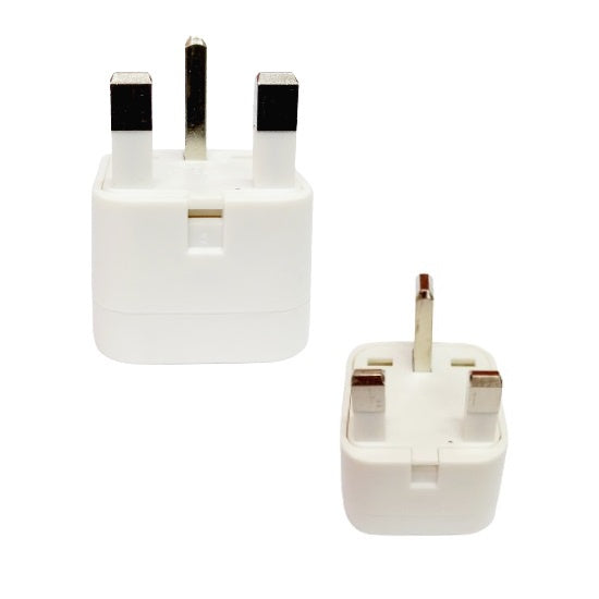 High Quality YD-7 (1pc) White UK Universal Travel Adapter 13A 250V Universal Socket to 3-Pin UK Plug
