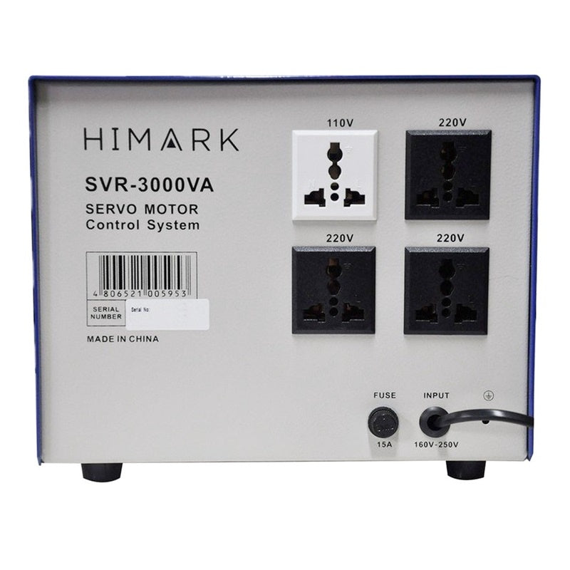 Himark 3000W AVR Automatic Voltage Regulator 3000VA Servo Motor Type 3KVA AVR Time Delay Power On